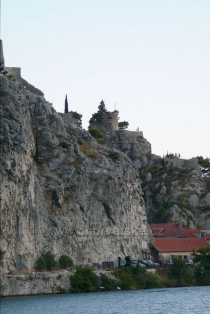 Omiš - ústí řeky Cetiny