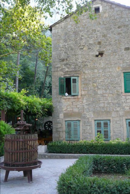 Omiš - kaňon řeky Cetiny
a Radmanove mlinice