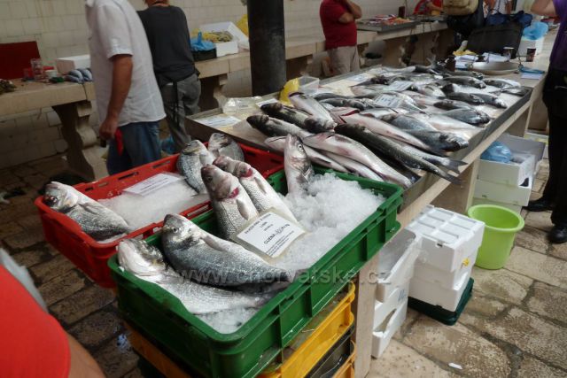Split - rybí trh
