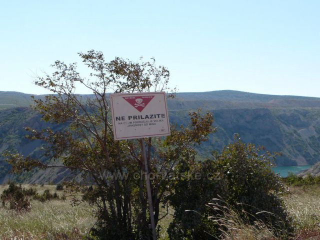 Obrovac - pozůstatky války