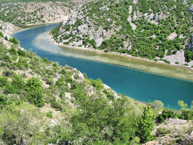 Zrmanja - kaňon řeky