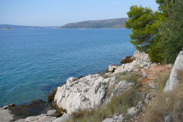 pohled z Čiova na pevninu