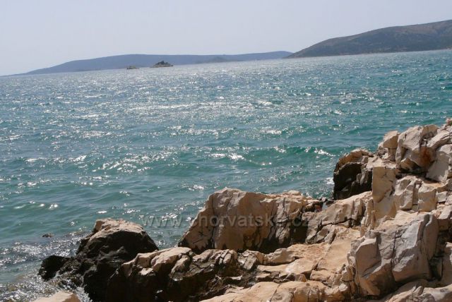 pohled z Čiova na pevninu