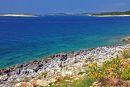 Istrie - pobřeží u Medulinu