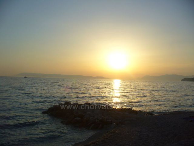 Západ slunce v Tučepi