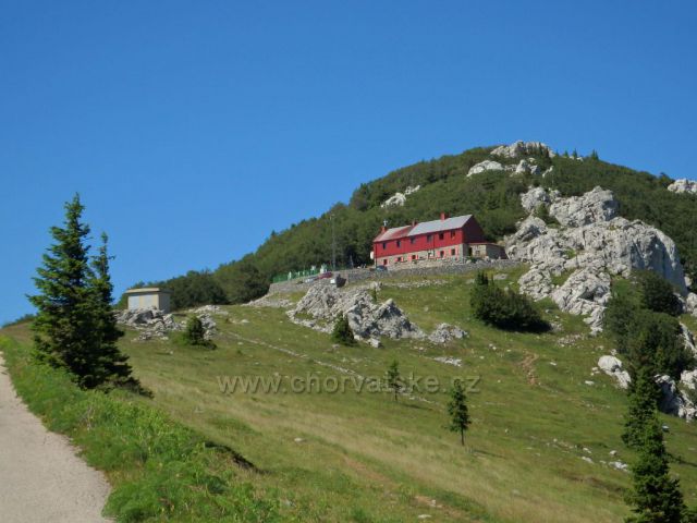 Velebit, chata Zavižan