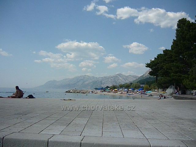 Pohled směrem k centru Brely