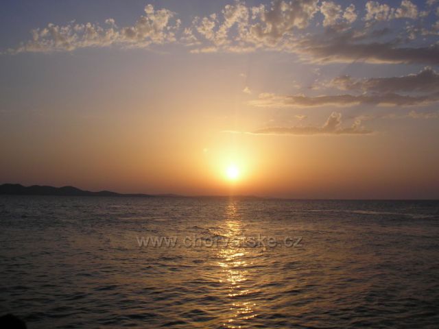 západ slunce v Zadaru 2