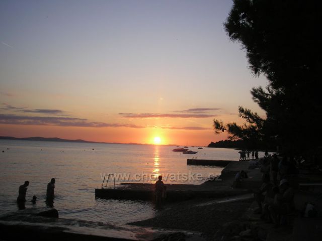 západ slunce v Kožinu 2