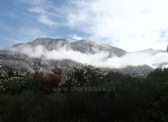 Chorvatsko Baška Voda Pohoří Biokovo