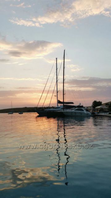 Západ slunce nad Kornaty