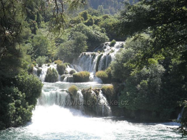 Vodopády v NP Krka