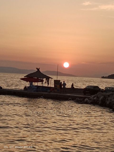 Drašnice - západ slunce