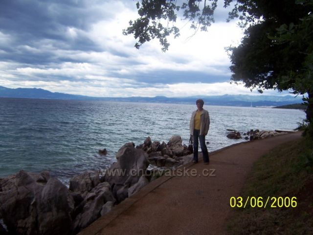 Krk Njivice červen 2006