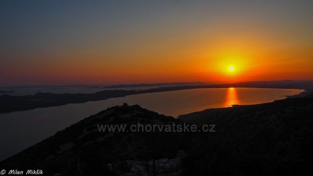 Zalazak sunca - Vransko jezero